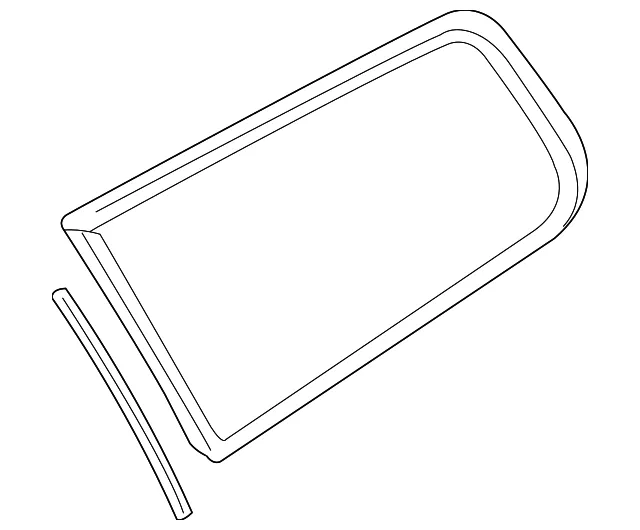 Quarter Glass - Driver's Side (LH) - Volvo (30674857)