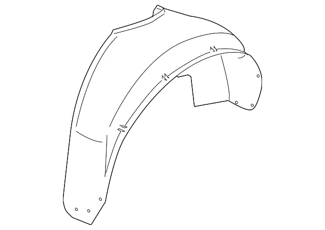 Quarter Panel Splash Shield - Volvo (30678140)