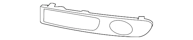 Outer Grille - Passenger Side (RH) - Volvo (30678635)