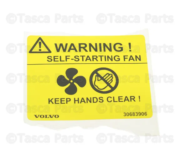 Warning Label - Volvo (30683906)