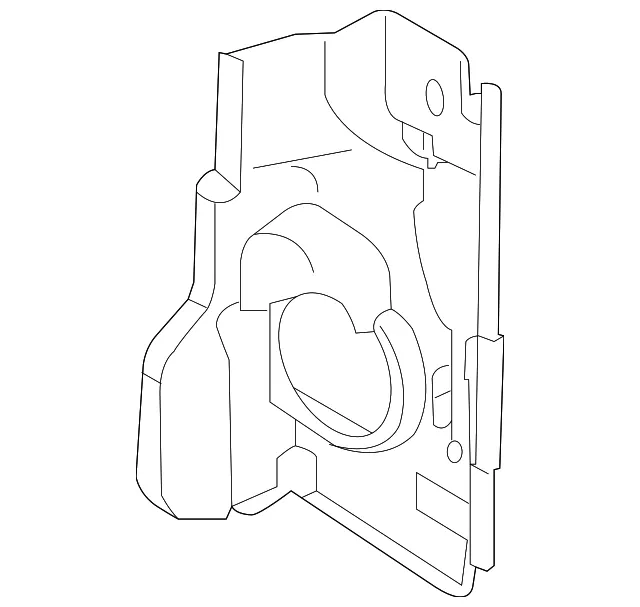 Radiator Support Air Deflector - Volvo (30698967)