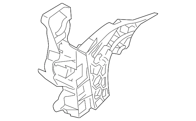 Door Latch Reinforcement - Volvo (30699112)