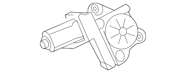 Window Motor - Passenger Side (RH) - Volvo (30699646)