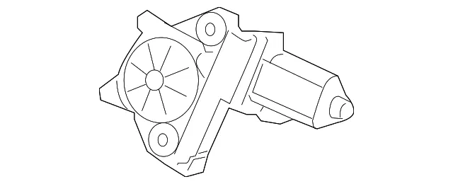 Window Motor - Passenger Side (RH) - Volvo (30699648)