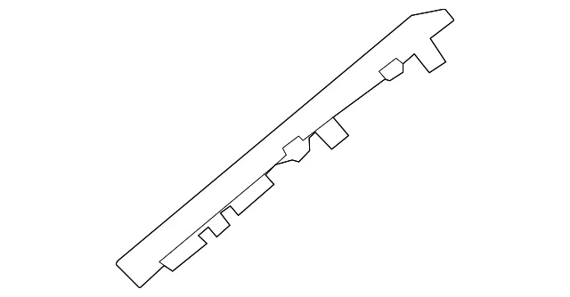 Windshield Pillar Trim Retainer Plate - Passenger Side (RH) - Volvo (30715736)