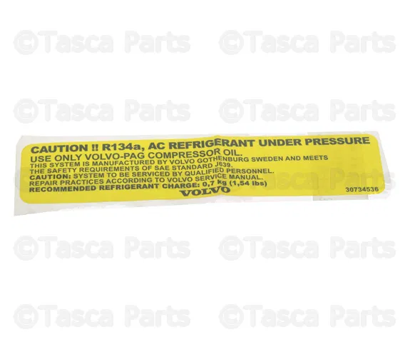 Caution Label - Volvo (30734536)