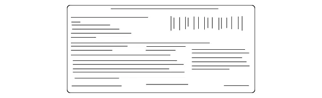 Emission Label - Volvo (30736960)
