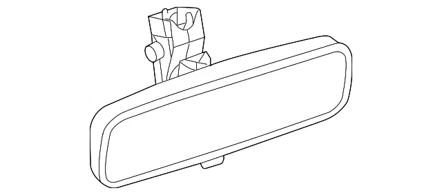 Interior Rear View Mirror - Volvo (30744705)