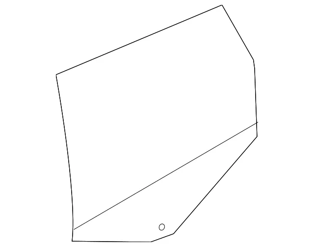 Door Glass - Volvo (30745627)