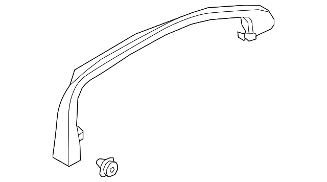 Door Window Molding - Volvo (30747465)