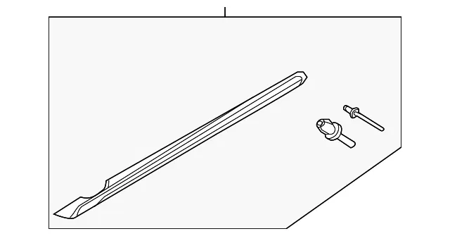 Molding Assembly - Driver's Side (LH) - Volvo (30756294)