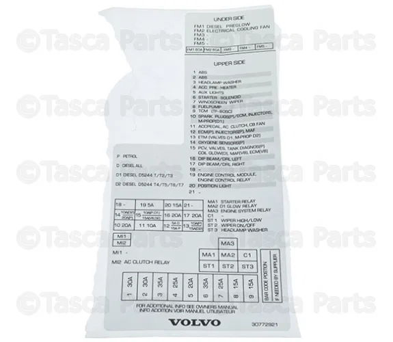 Decal - Volvo (30772921)