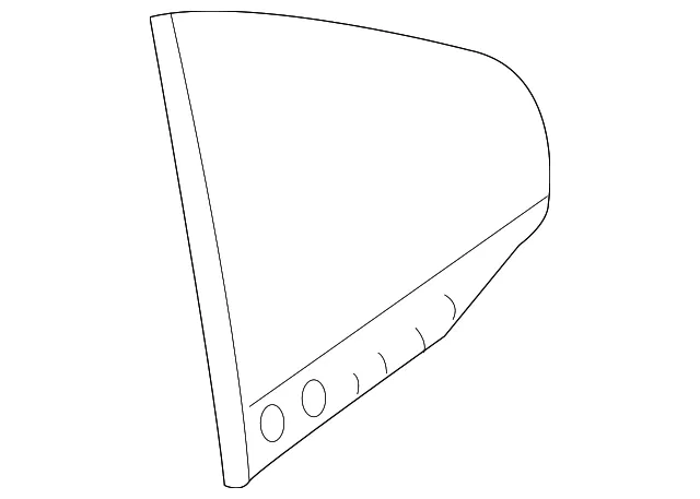 Fixed Glass - Passenger Side (RH) - Volvo (30779889)