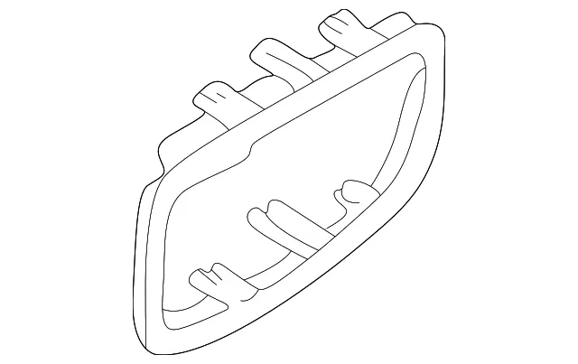 Handle, Inside Handle Bezel - Passenger Side (RH) - Volvo (30784736)