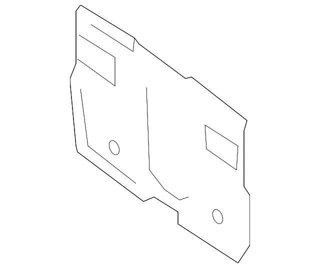 Interior Quarter Panel Trim Panel - Volvo (30787040)