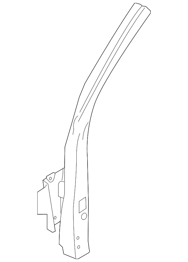 Windshield Pillar Reinforced - Driver's Side (LH) - Volvo (30787397)