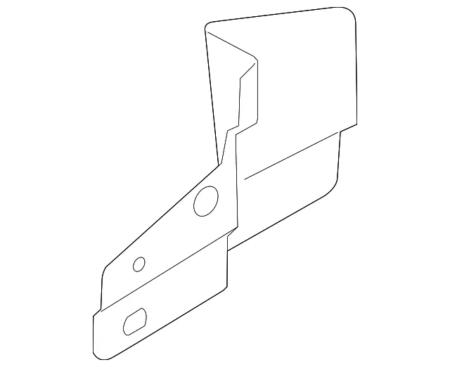 Rocker Panel Bracket - Passenger Side (RH) - Volvo (30787492)