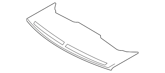 Back Glass Deflector - Volvo (30787559)
