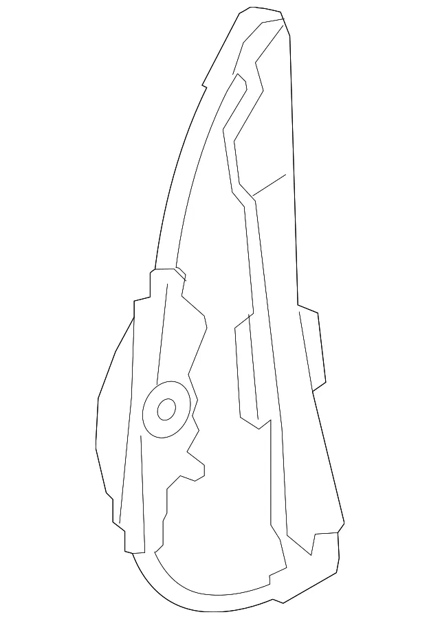 Window Regulator - Driver's Side (LH) - Volvo (30791019)