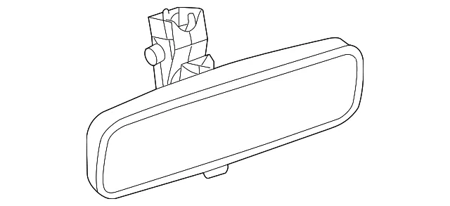 Interior Rear View Mirror - Volvo (30799775)