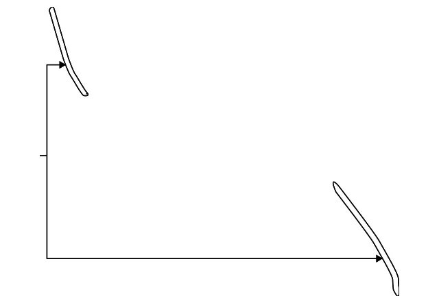 Lift Gate Glass Seal Strip - Driver's Side (LH) - Volvo (30799836)