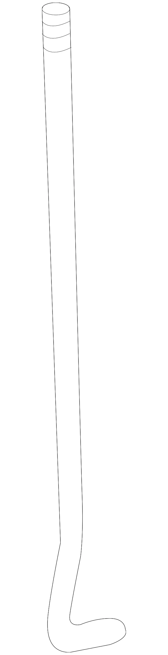 Lift-Gate Latch Control Rod - Volvo (30802813)