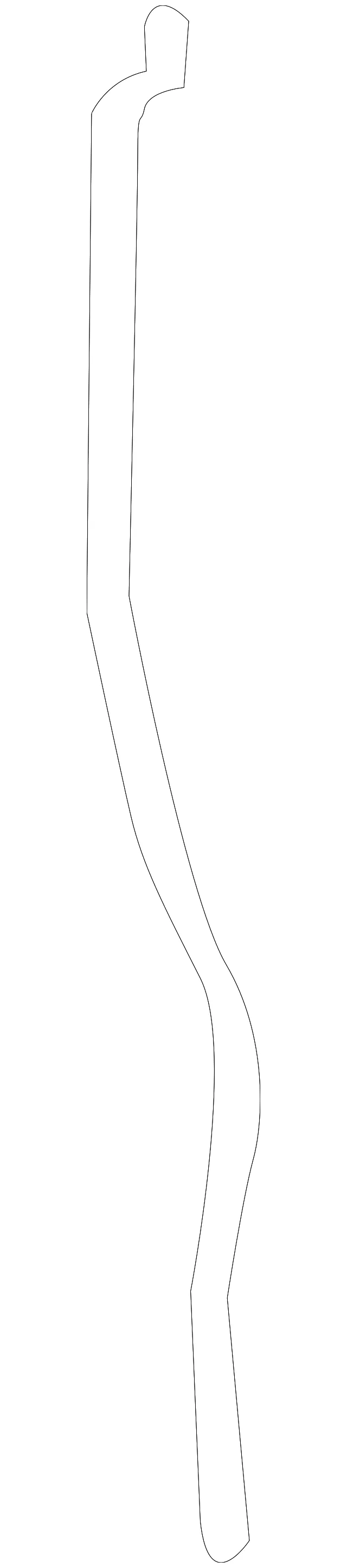 Door Lock Operating Rod - Volvo (30811606)