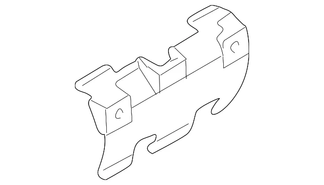Exterior Door Handle Reinforcement - Volvo (30811612)