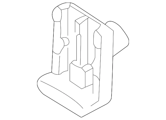 Back Glass Spacer - Volvo (30854040)