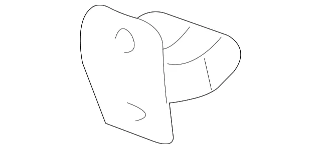 Door Lock Striker Plate - Volvo (30859485)