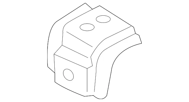 Bumper Cover Reinforcement Bracket - Volvo (30859734)