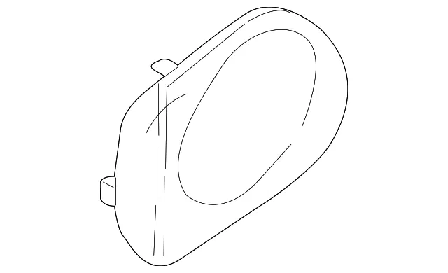 Speaker Grille - Passenger Side (RH) - Volvo (30867756)