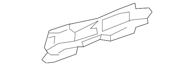 Bumper Cover Support Rail - Volvo (30888138)