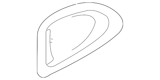 Interior Door Handle Trim - Volvo (30896518)