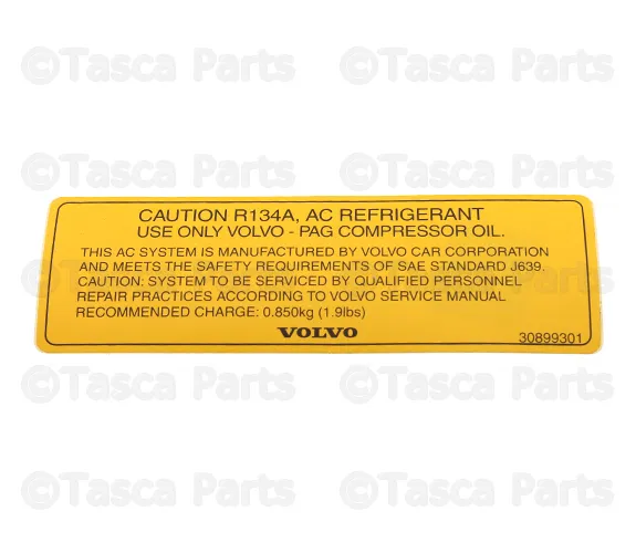 Caution Label - Volvo (30899301)