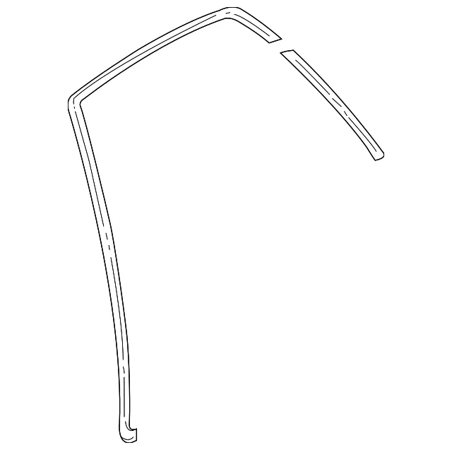 Door Weather-Strip - Driver's Side (LH) - Volvo (30899982)