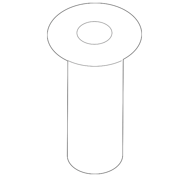 Lower Center Pillar Trim Grommet - Kia (31105-3M000)