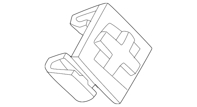 Quarter Panel Trim Panel Clip - Volvo (31109324)