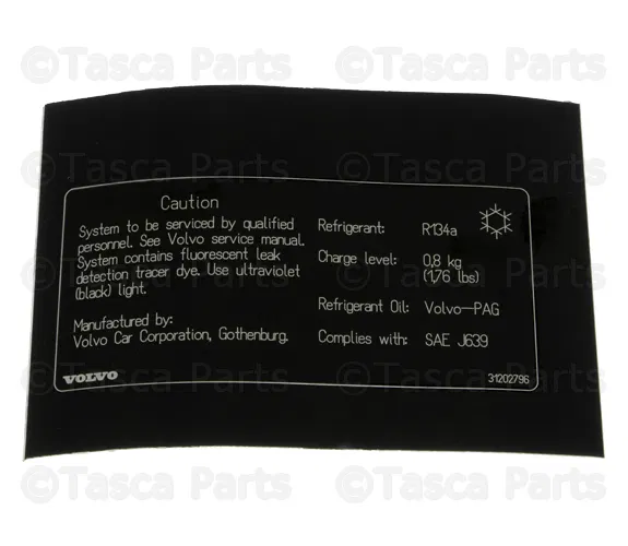 Caution Label - Volvo (31202796)