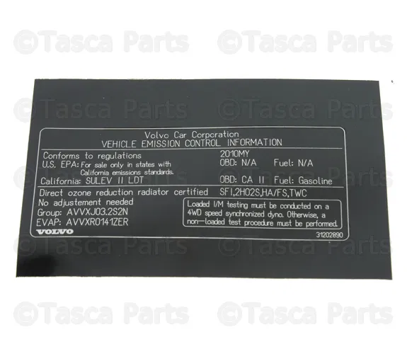 Decal - Volvo (31202890)