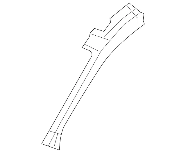 Windshield Pillar Reinforced - Driver's Side (LH) - Volvo (31213500)