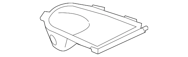 Door Mirror Trim Ring - Volvo (31217290)
