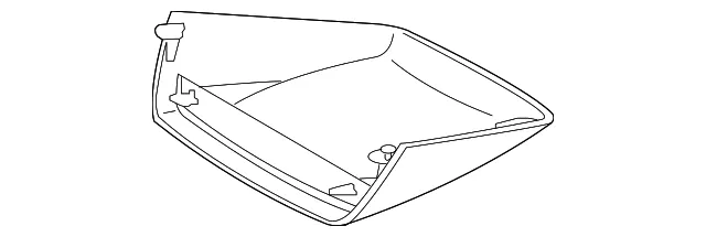 Windshield Post Trim - Volvo (31217948)