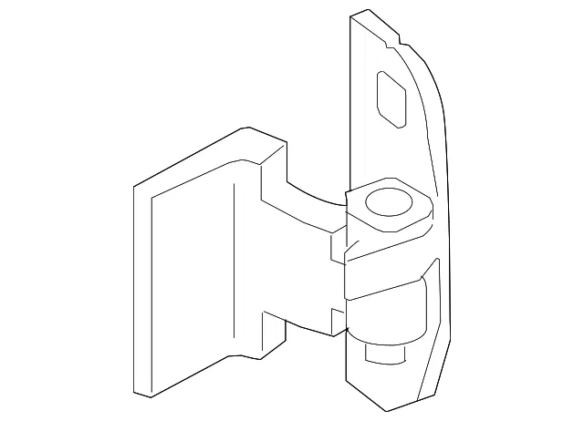 Upper Hinge - Driver's Side (LH) - Volvo (31218722)