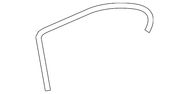 Window Trim Seal - Driver's Side (LH) - Volvo (31253093)