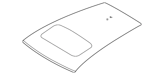 Roof Panel - Volvo (31253165)