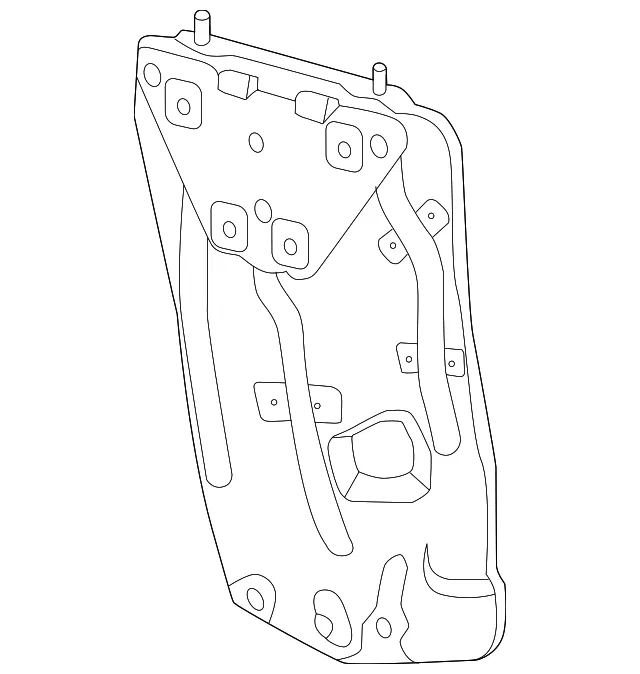 Window Regulator - Driver's Side (LH) - Volvo (31253533)