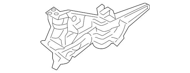 Window Motor Bracket - Driver's Side (LH) - Volvo (31253939)