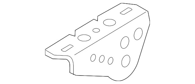 Hinge Bracket - Passenger Side (RH) - Volvo (31256598)