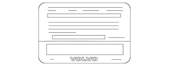 Engine Decal - Volvo (31276842)